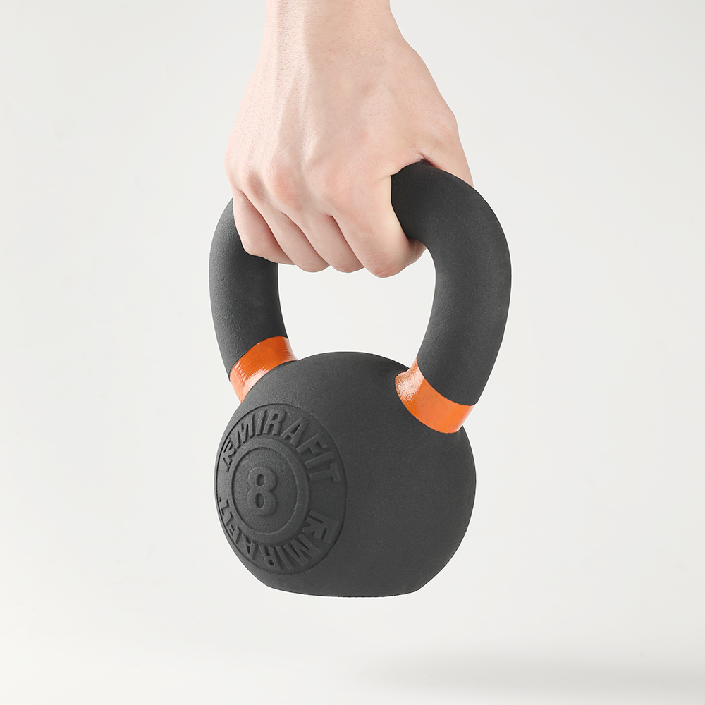 미라핏 블랙 케틀벨 크로스핏 홈트 전신운동 24kg, 1개 - 상세 이미지 3