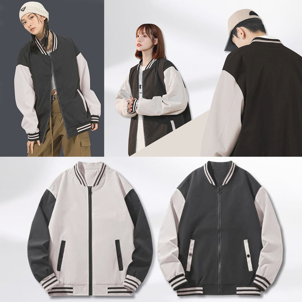 남녀 간절기 야구점퍼 경량 공용 바람막이 윈드 자켓