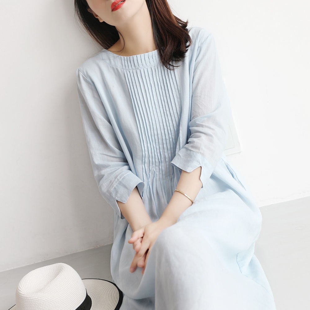 하이드 이보영 나문영 원피스 레트로 러블리 옷 패션 의상 피도 눈물도 없이 정수영 - 상세 이미지 3