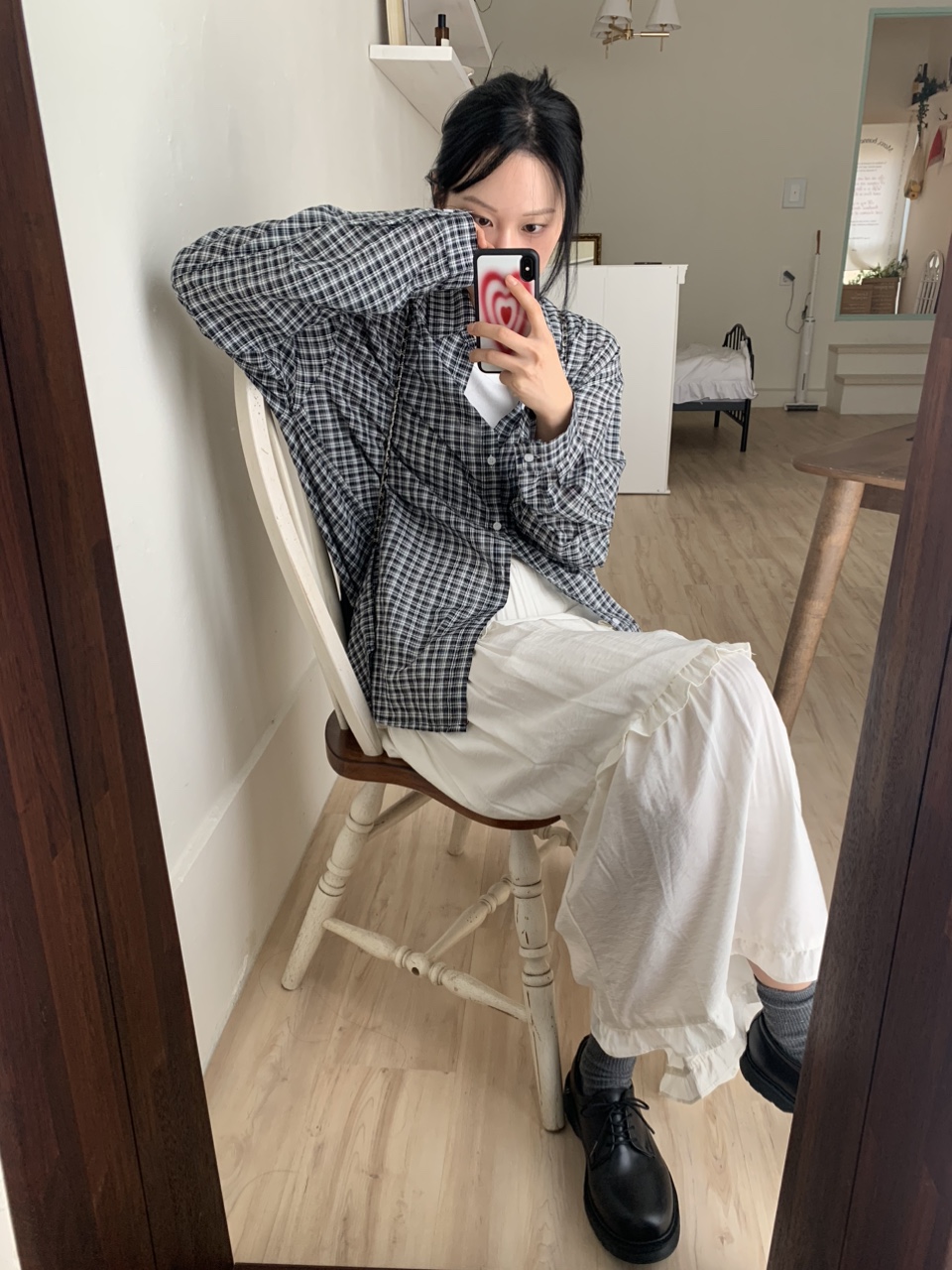 디플리 [230-280] 3홀 블랙 스무스 빅사이즈 로퍼 워커