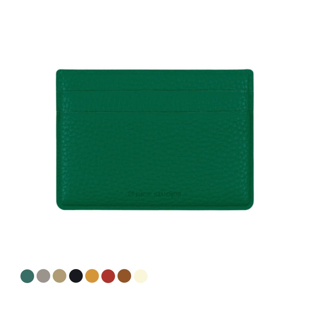 페니체 카드 홀더 (10colors) 방수 가죽 카드지갑 - 상품 이미지