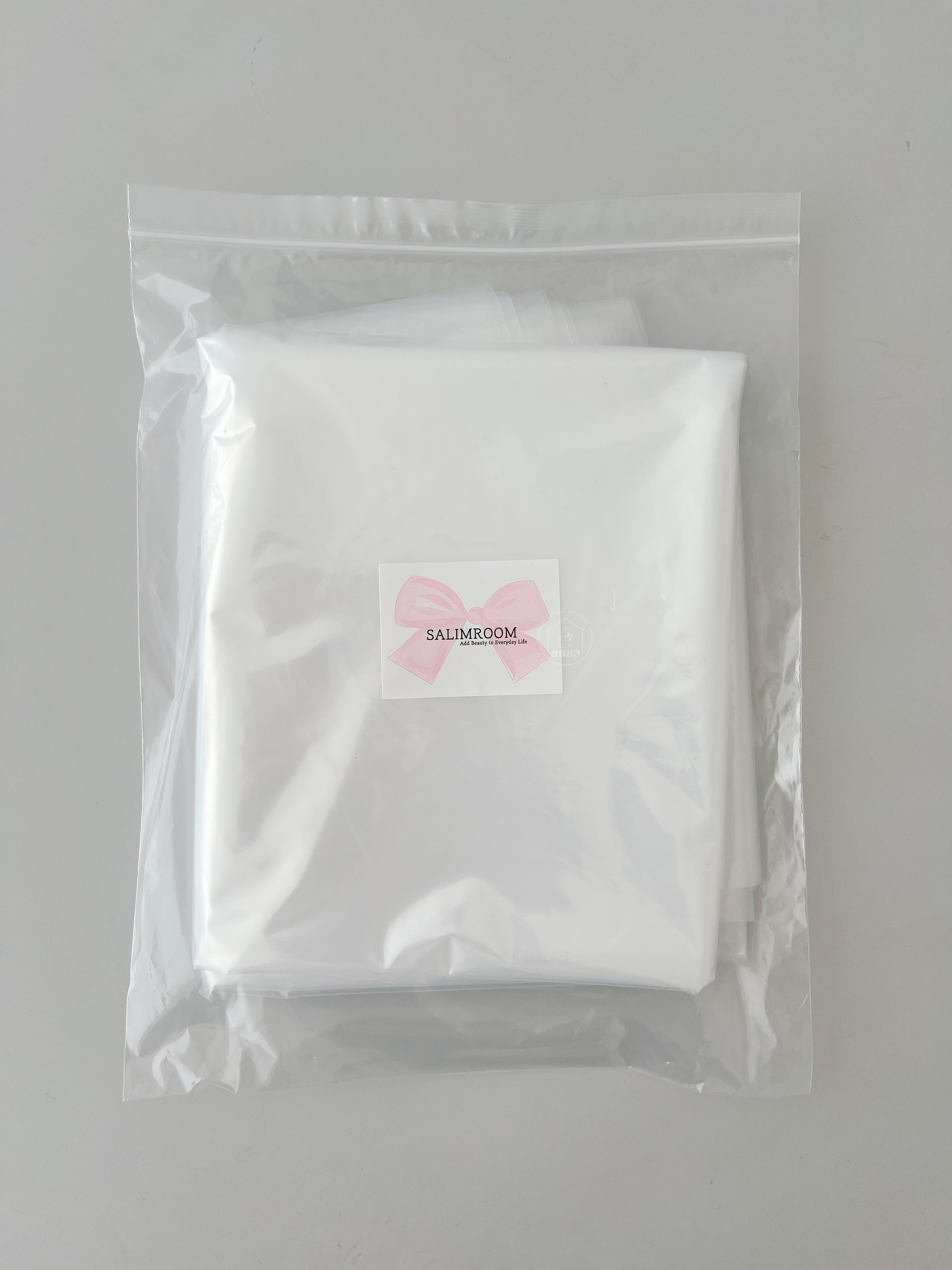 리싸이클 비닐봉투(10p) 분리수거비닐 60L 재활용 쓰레기봉투 대용량