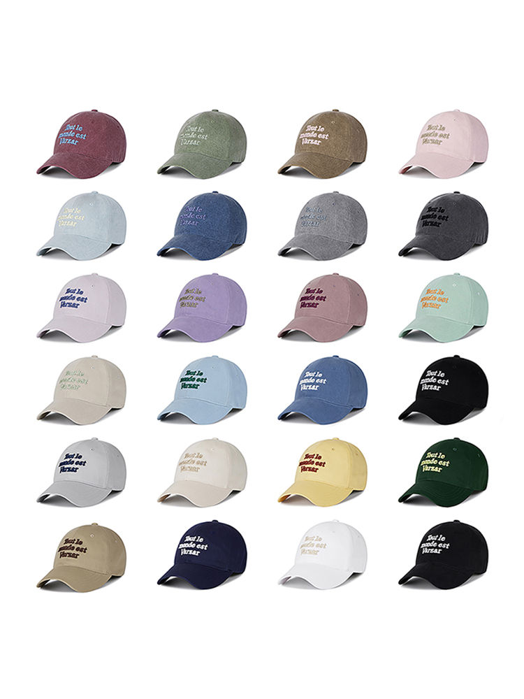 TMV 레터링 볼캡 [24 Color]