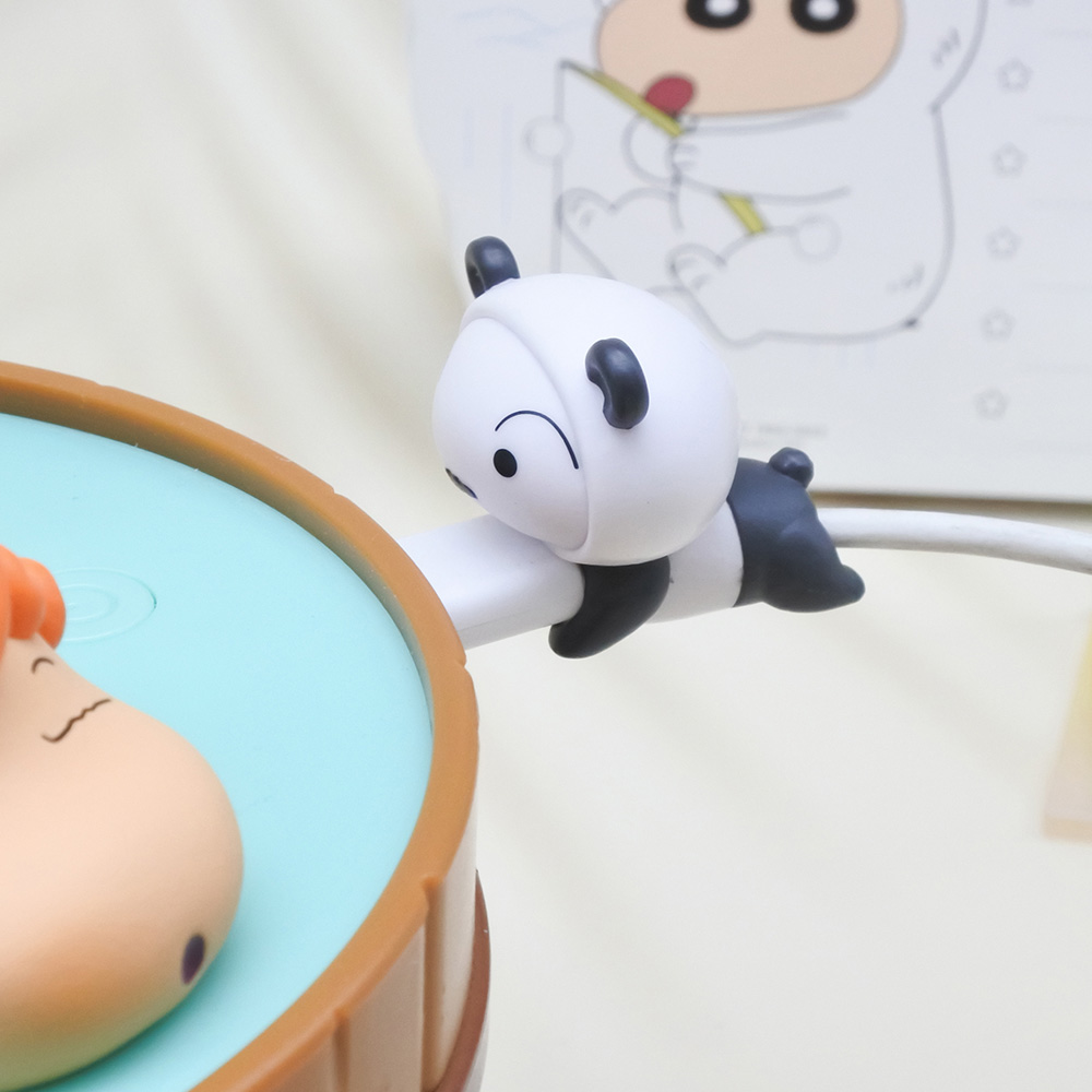 짱구 흰둥이 단선보호캡 케이블 홀더 2p 세트 - 상세 이미지 5