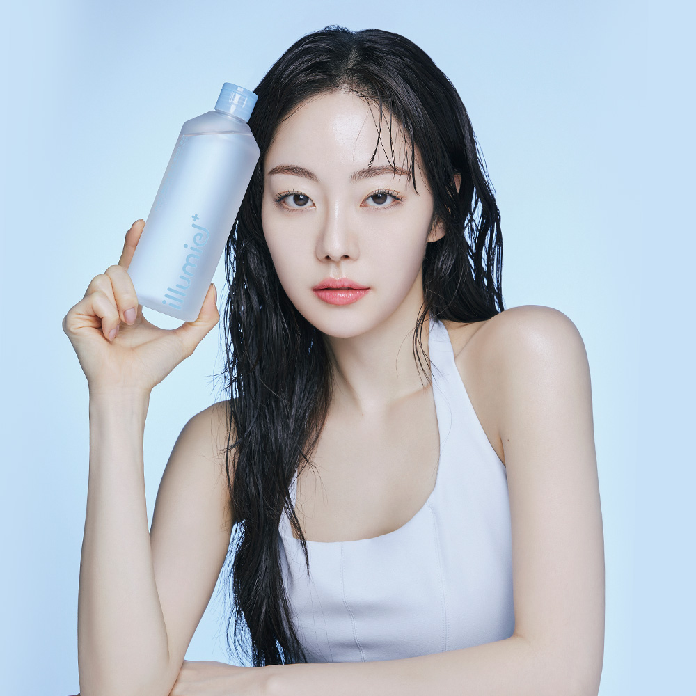 일루미엘 마일드 클리어 쓱쓱 약산성 바다포도 순한 클렌징워터 400ml - 상세 이미지 4