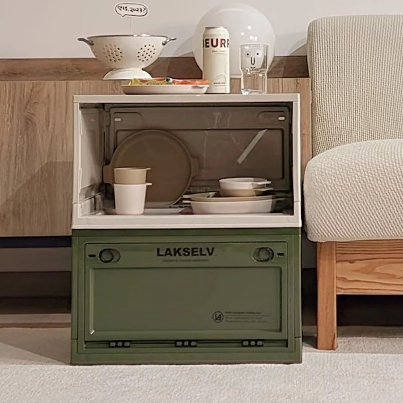 락셀 캠핑박스 캠핑폴딩박스 상판포함