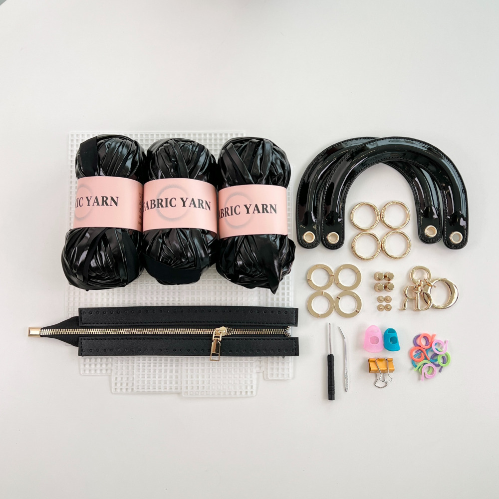 도두리 네트공예 diy 가방만들기 뜨개질 망스티치 코바늘 가방 뜨기 패키지 - DO토트백 - 상세 이미지 3