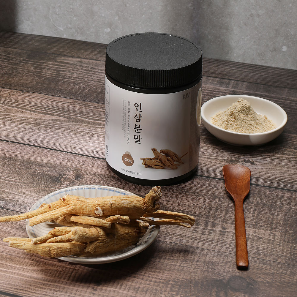 더참된 국내산 인삼분말 200g / 인삼가루 : 케이웰니스