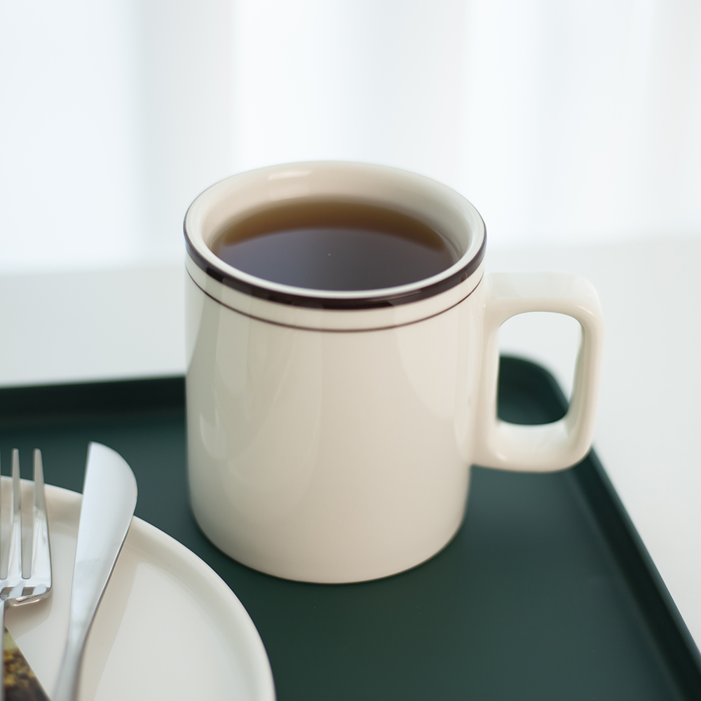 시라쿠스뉴욕 킹스인 아이보리 일자머그컵 320ml - 상세 이미지 2