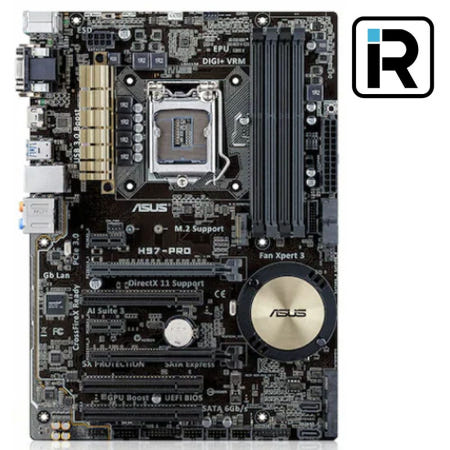 [중고]H97 PRO 메인보드 ATX LGA 1150 소켓 ASUS 하스웰