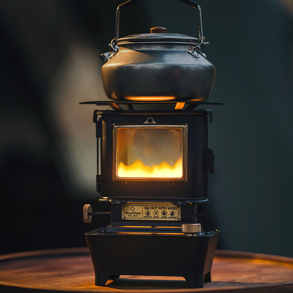 (국내) 아이언 스토브 오일램프 미니 화로 불멍 화로대 thous winds
