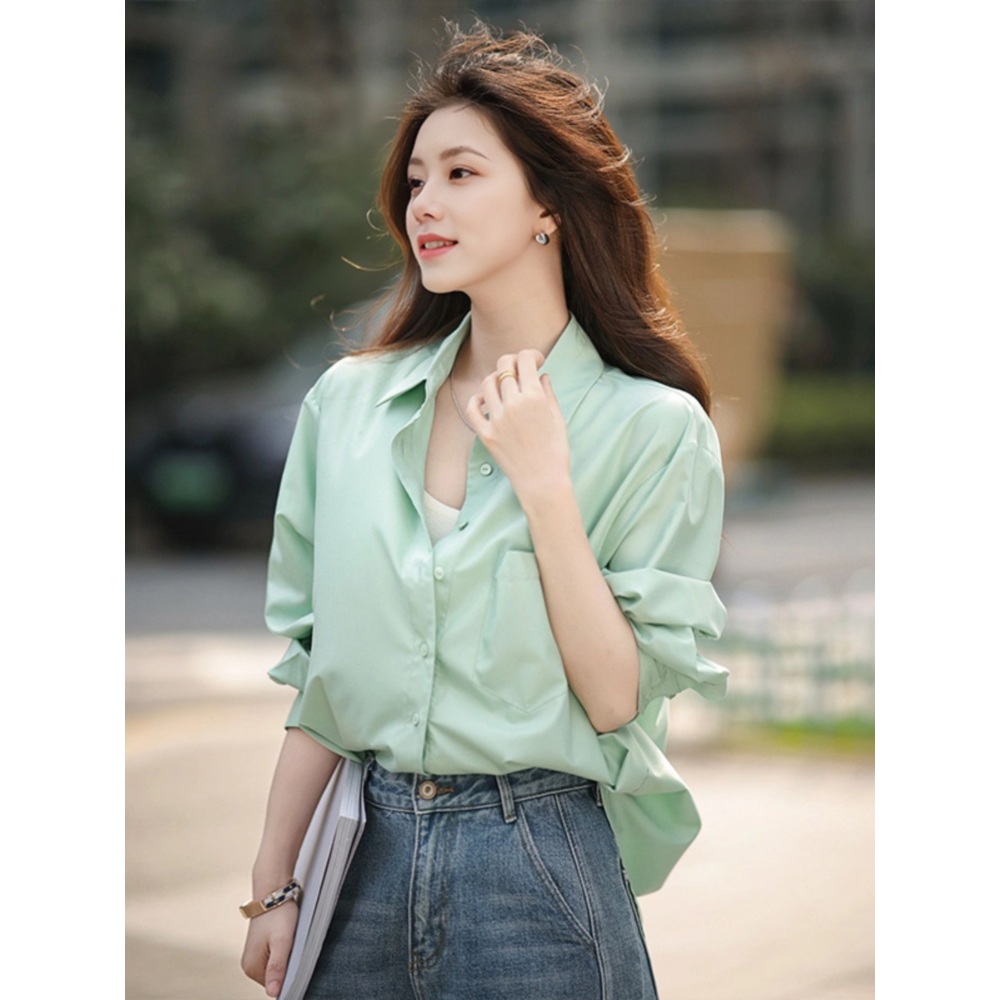 하이드 이보영 나문영 셔츠 블라우스 유니섹스 페미닌 옷 패션 의상 수지맞은 우리 함은정 - 상세 이미지 2