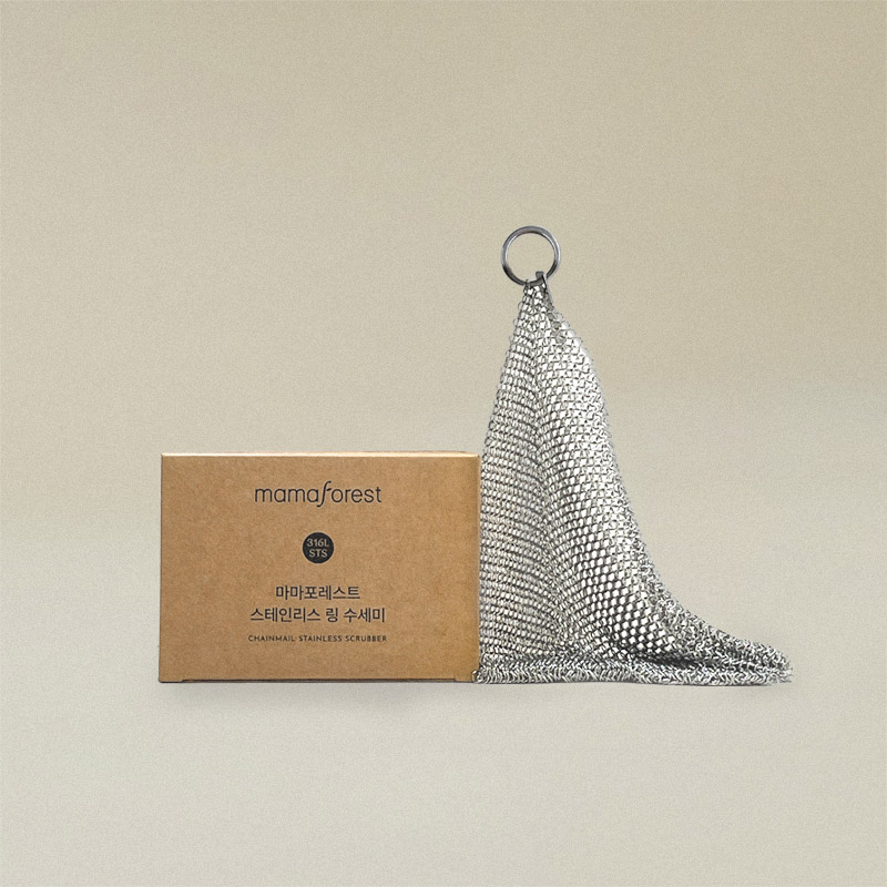마마포레스트 스텐 링 철 수세미 스테인리스 제로웨이스트