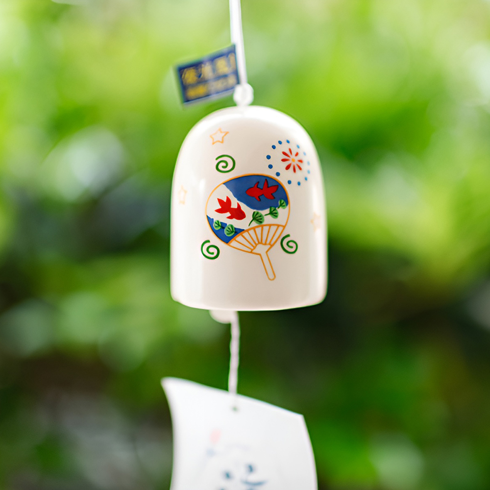 일본후우링 형광 도자기 후우링 풍경종 도어벨 후링