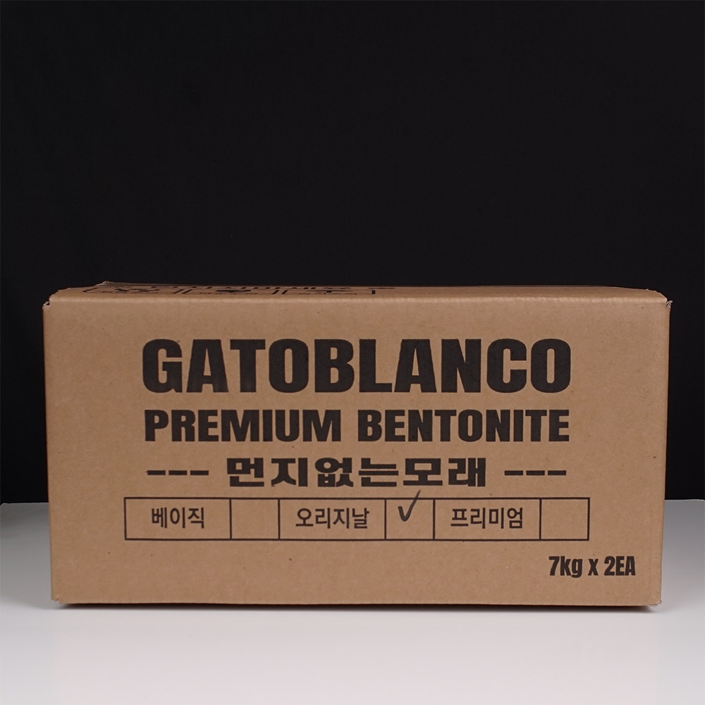 먼지없는모래 오리지날 벤토나이트 고양이모래 14kg