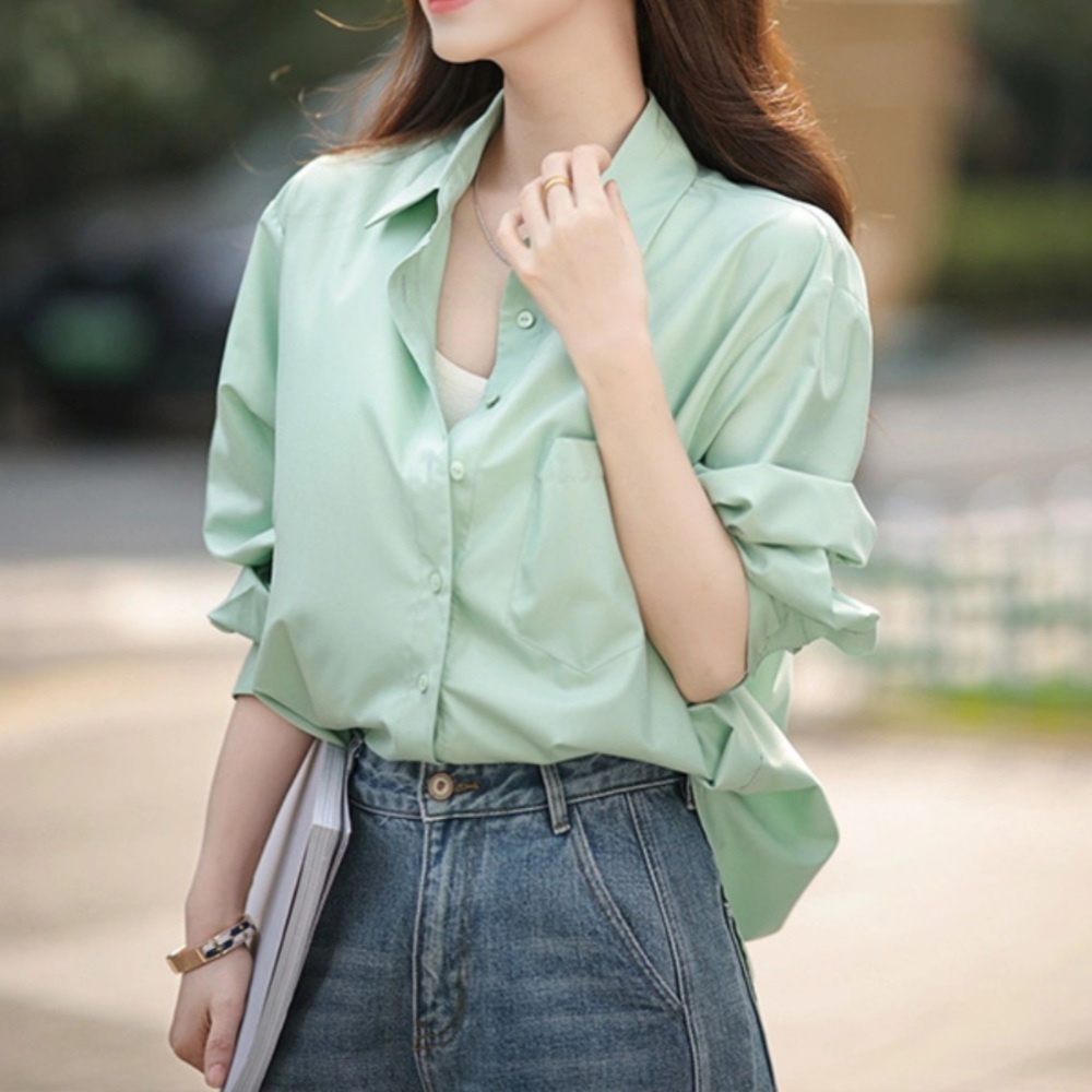 하이드 이보영 나문영 셔츠 블라우스 데일리 데이트 옷 패션 의상 세번째 결혼 오세영 - 메인 이미지