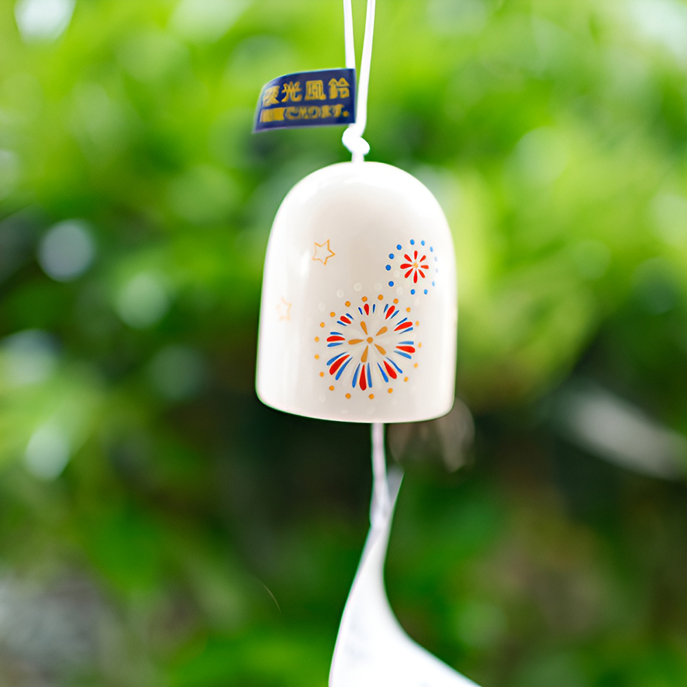 일본후우링 형광 도자기 후우링 풍경종 도어벨 후링