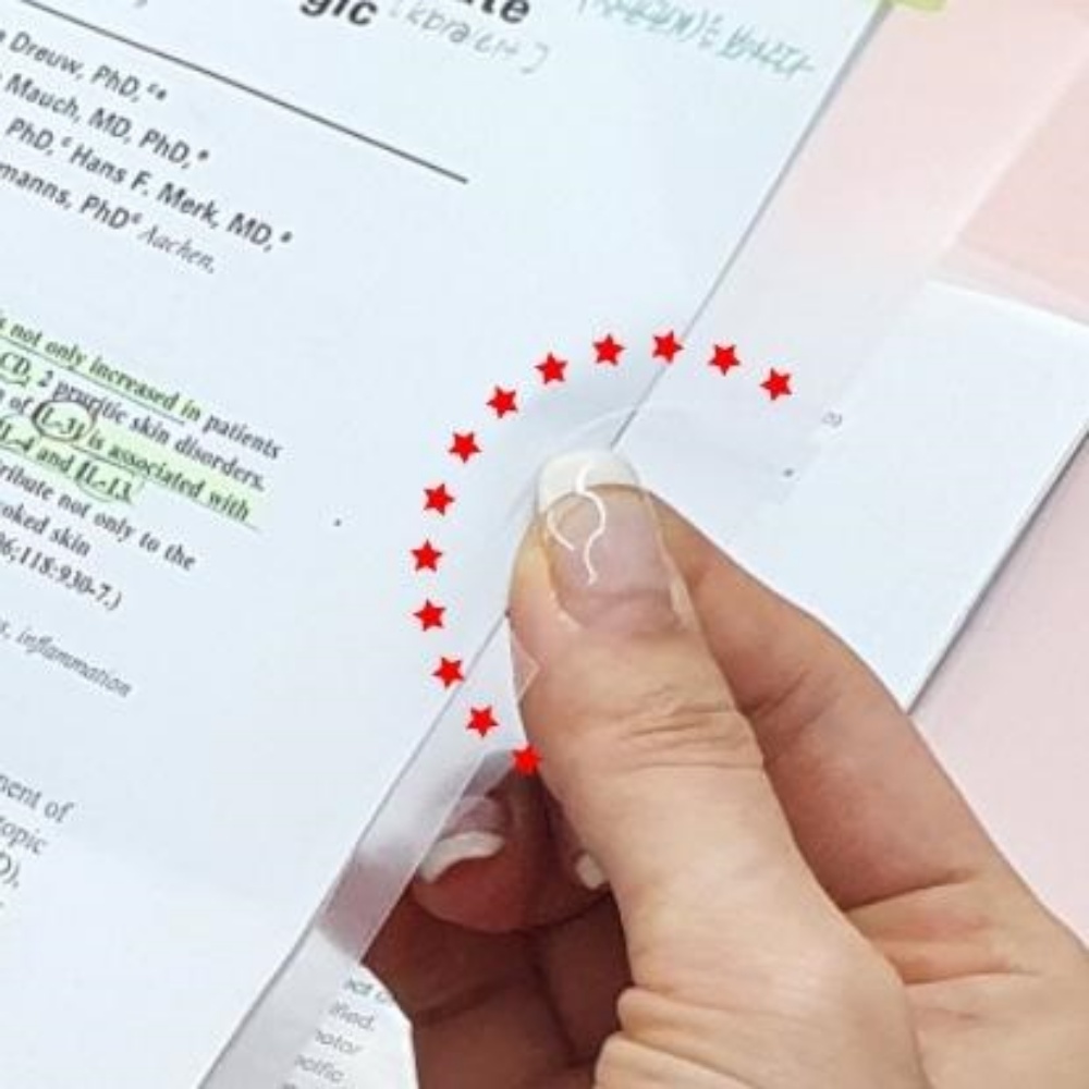 엘파일 L자파일 가정통신문 프린트물 악보지 부동산계약서 A4 - 상세 이미지 3
