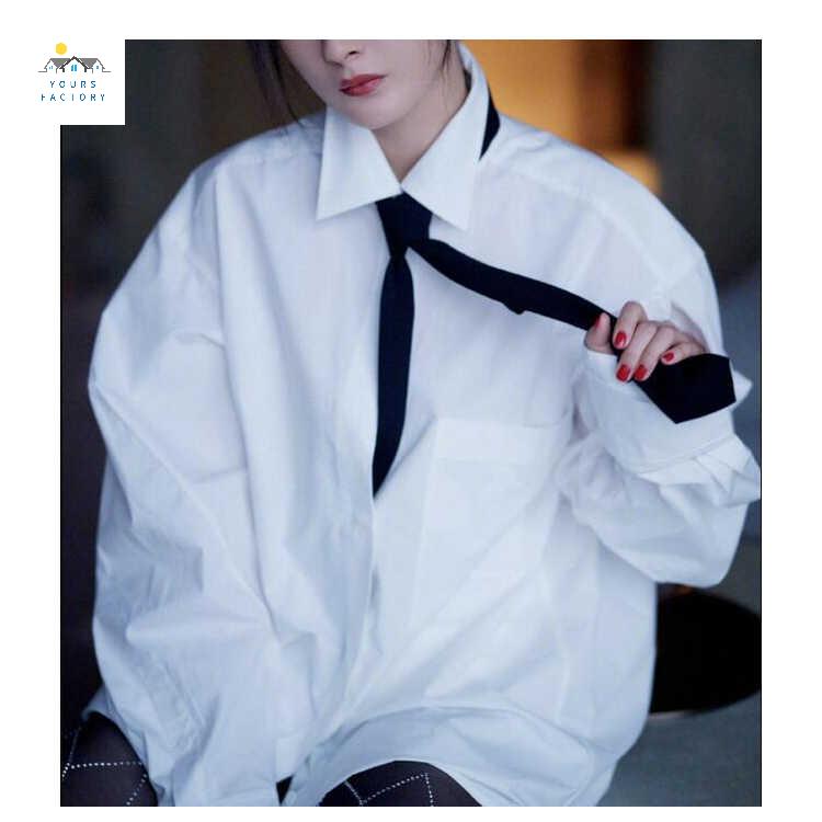 의류 넥타이 여성넥타이 얇은 액세서리 좁은 패션 고급 - 상세 이미지 3