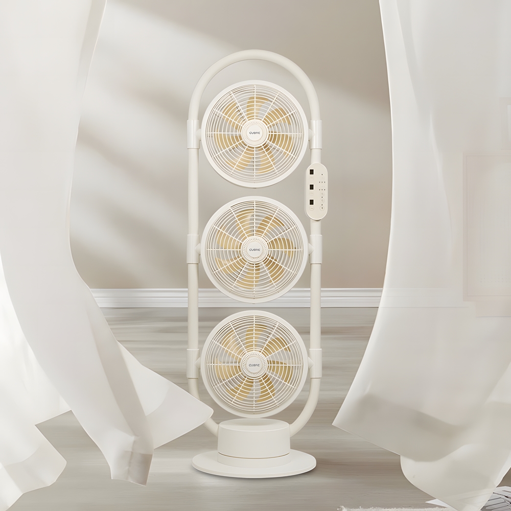 쿠오레 까르페 3구 선풍기 타워형 스탠드형 풀바디 써큘레이터 - 상세 이미지 5