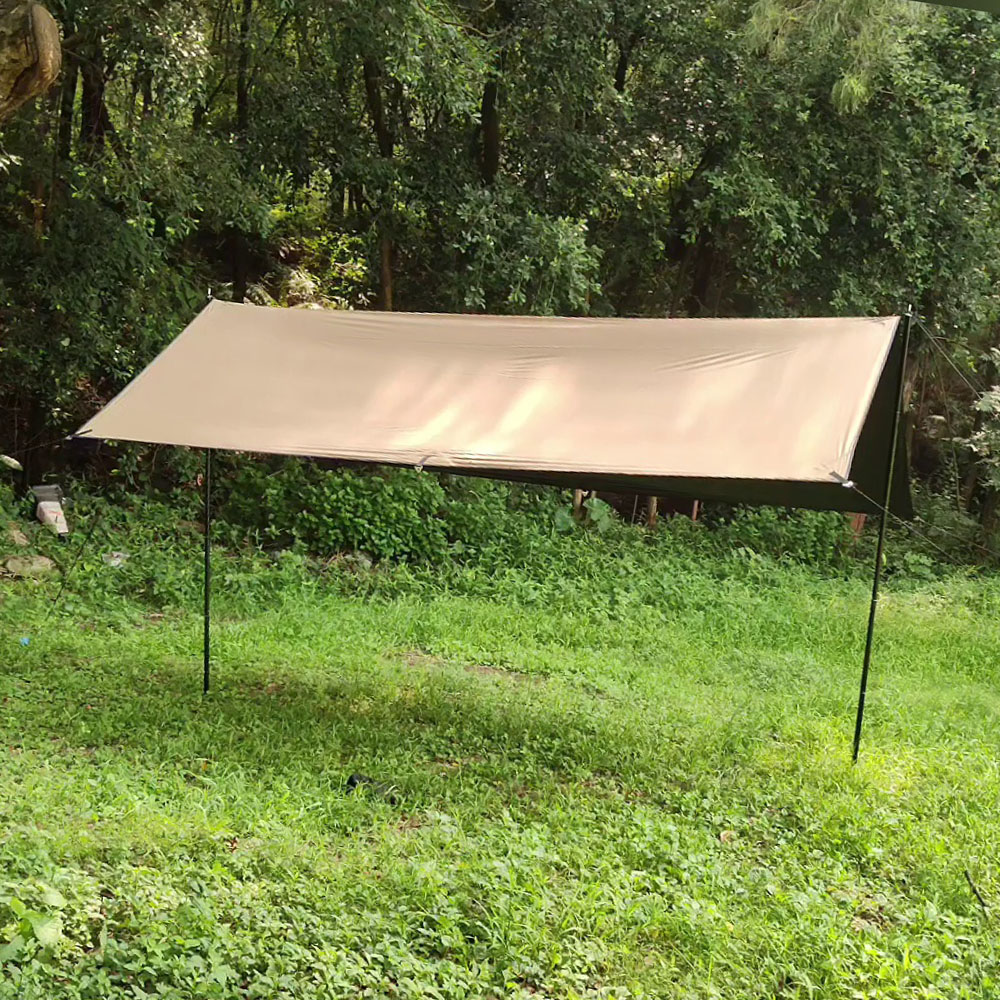 아릭시 블랙코팅 실타프 40D 초경량 그늘막 타프 바람막이 M