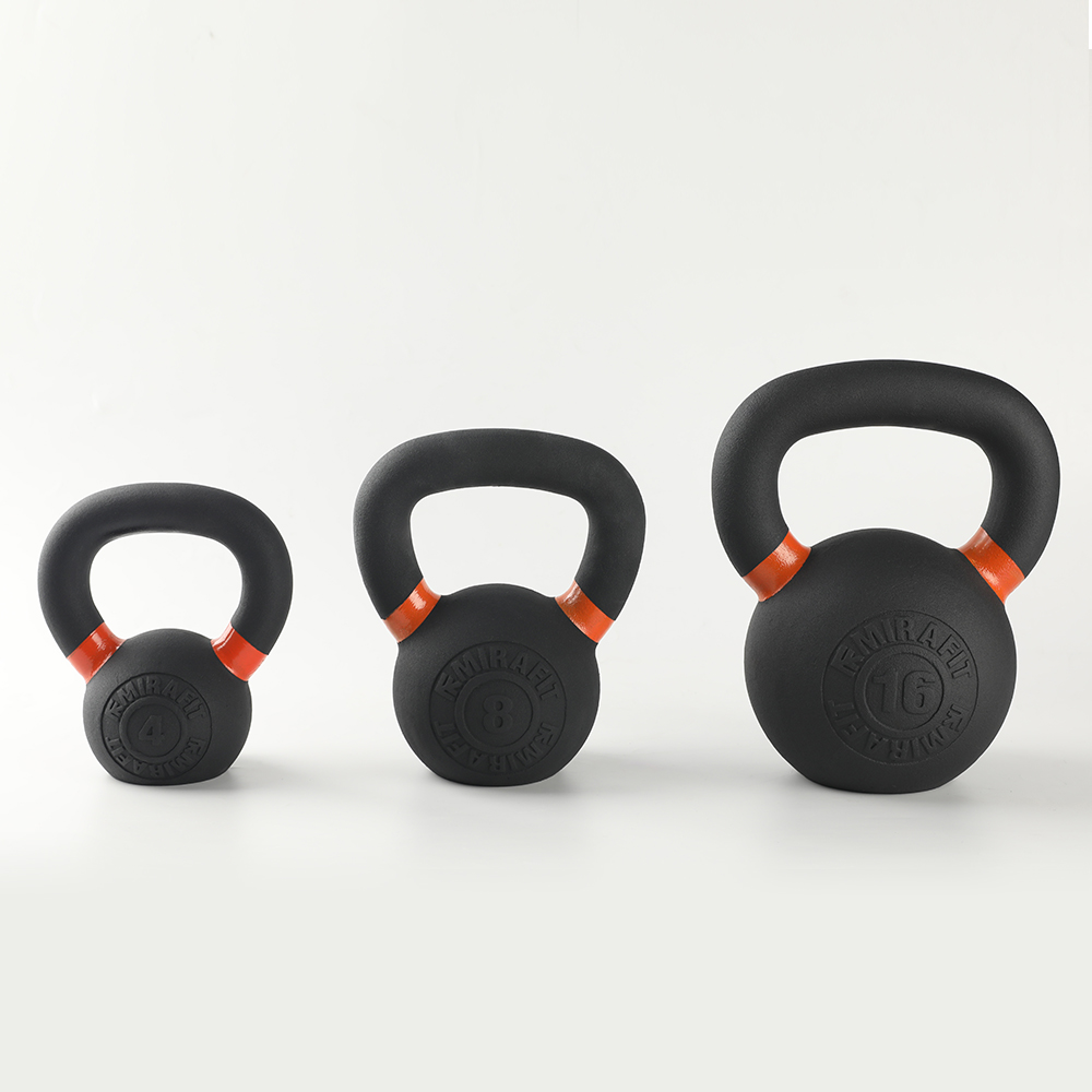 미라핏 블랙 케틀벨 크로스핏 홈트 전신운동 24kg, 1개 - 상세 이미지 5