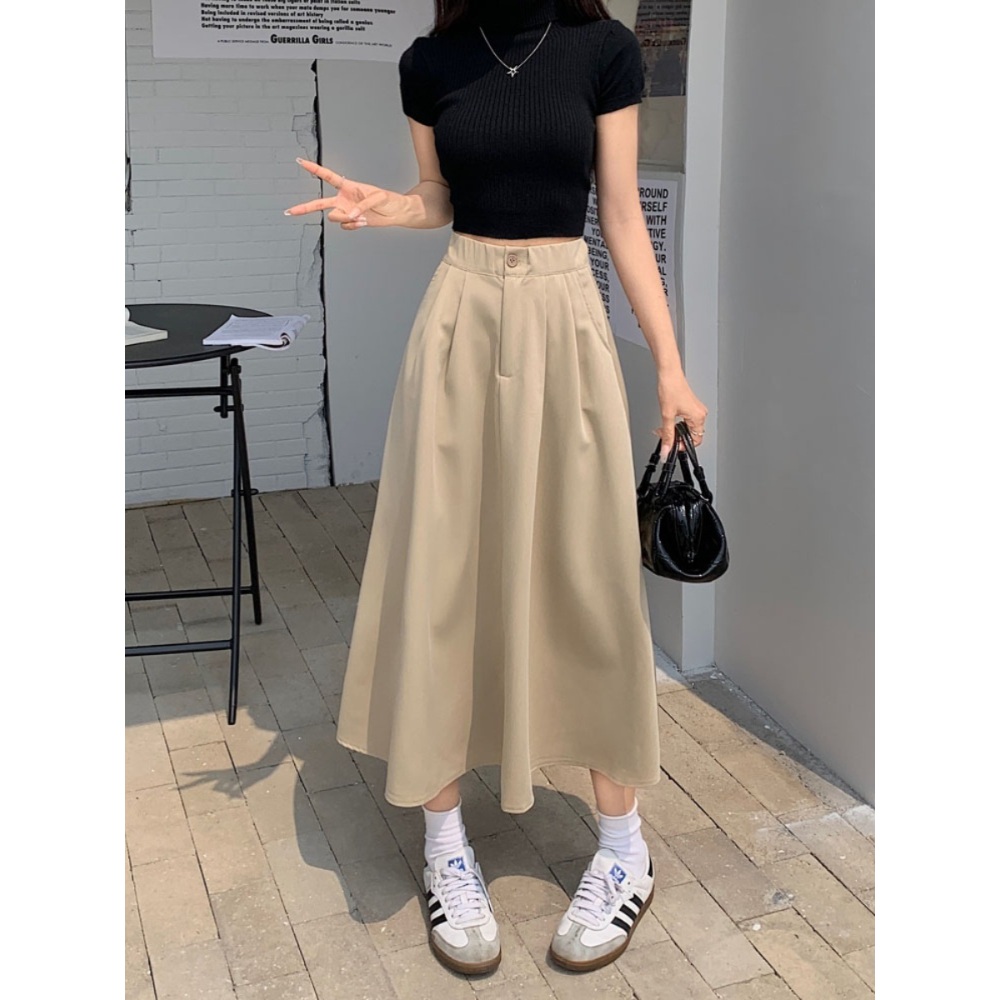하이드 3회 이청아 하연주 화이트 롱 스커트 플리츠 우아한 옷 패션 의상 닭강정 김유정 - 상세 이미지 2