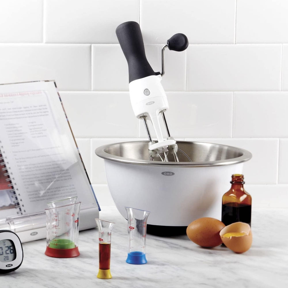 OXO 믹싱볼 스테인리스 스틸 23.5 × 12cm 미디엄 화이트 옥소 - 상세 이미지 5
