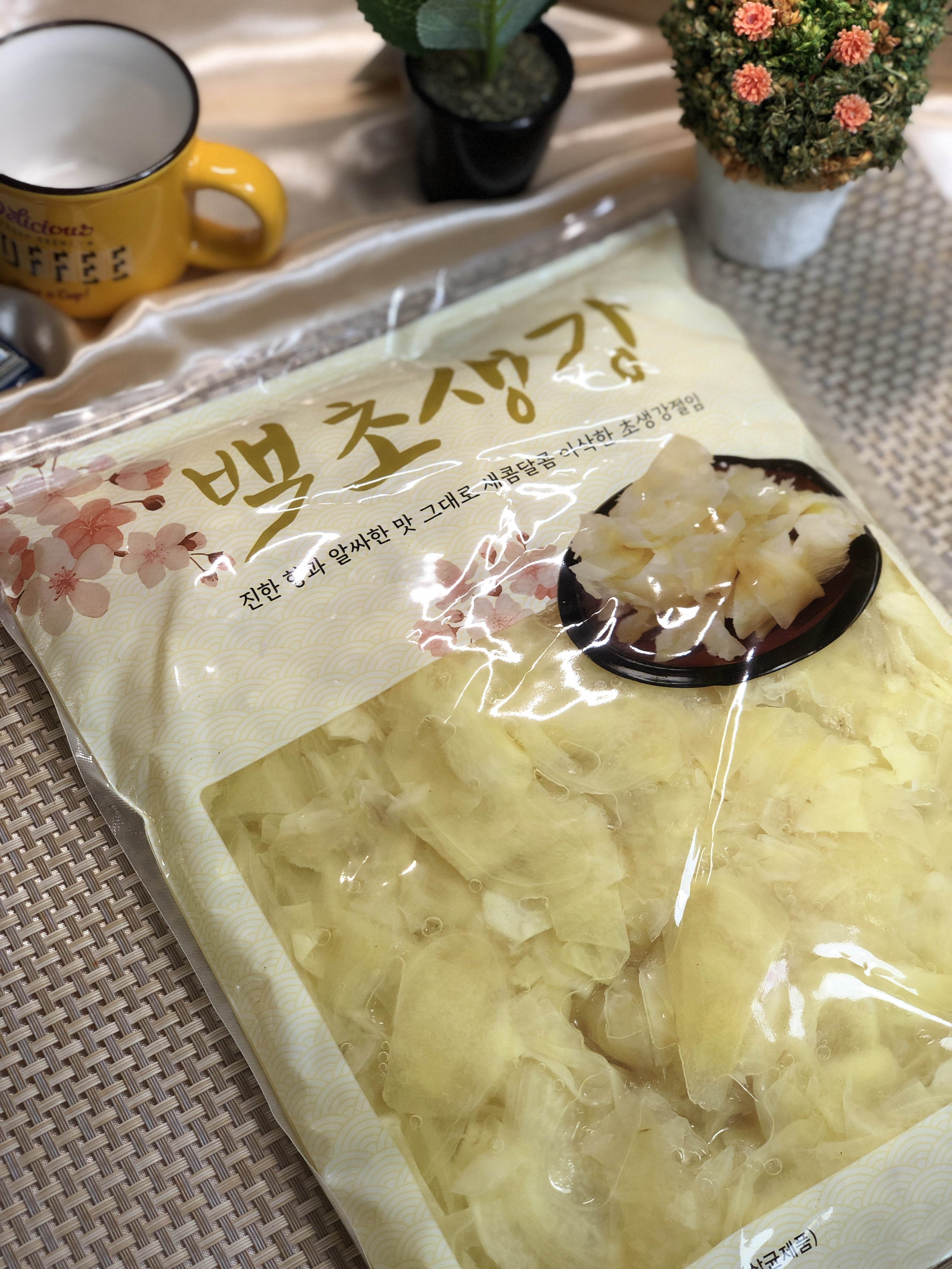 특A급 백 초생강 1.3kg 일식 생강 체 초절임 생강초 적 채생강 초 생강채 생강절임 - 상세 이미지 5