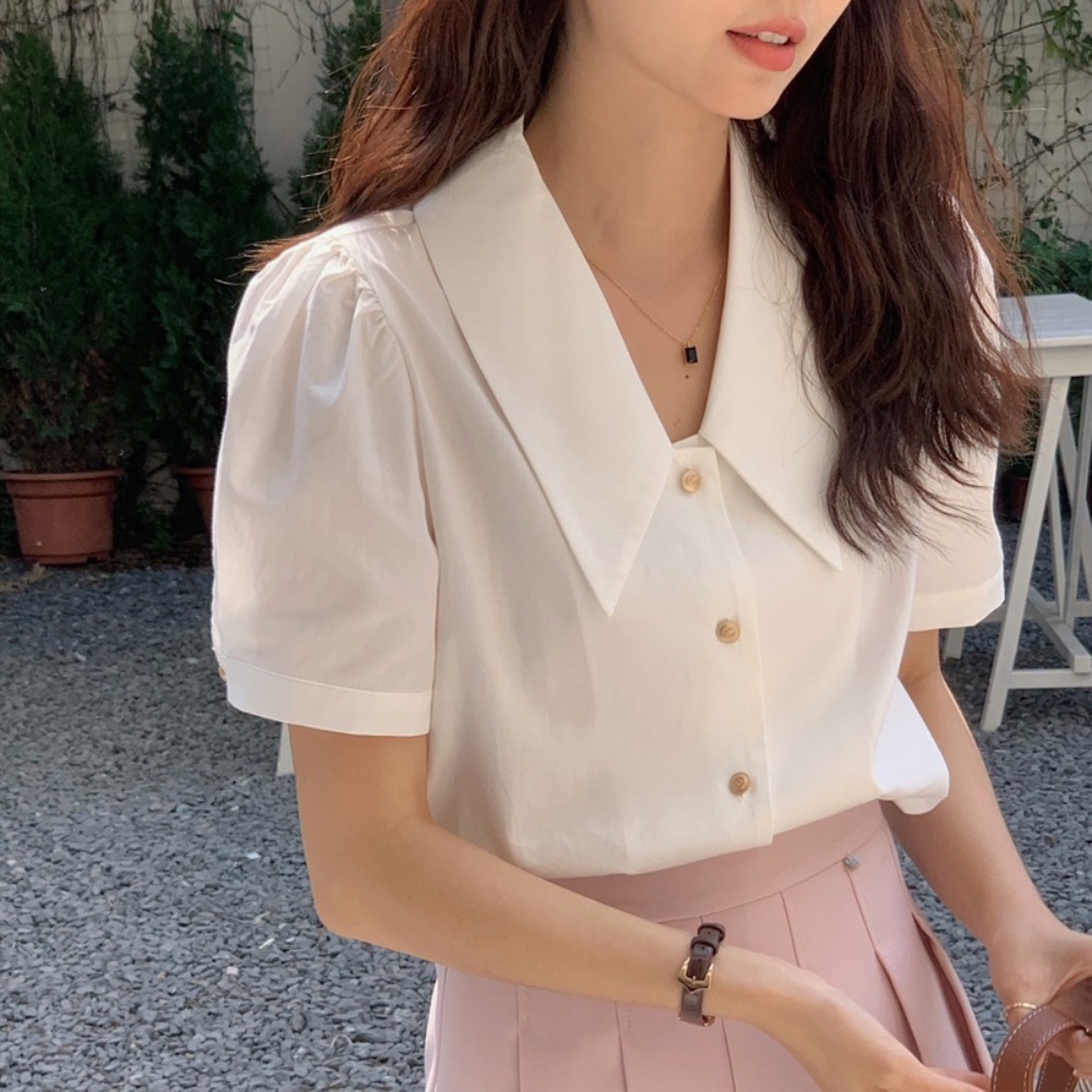 웨딩임파서블 12화 배윤경 윤채원 블라우스 퍼프 공주 옷 패션 의상 원더풀월드 김남주 - 상세 이미지 2