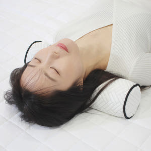 즐잠 경추베개 일자목 거북목배게 디스크 경추목베개 낮은 메밀베개 원형 선... 솔직 후기 | 실제 배치 사진 포함 - 상품 이미지 2