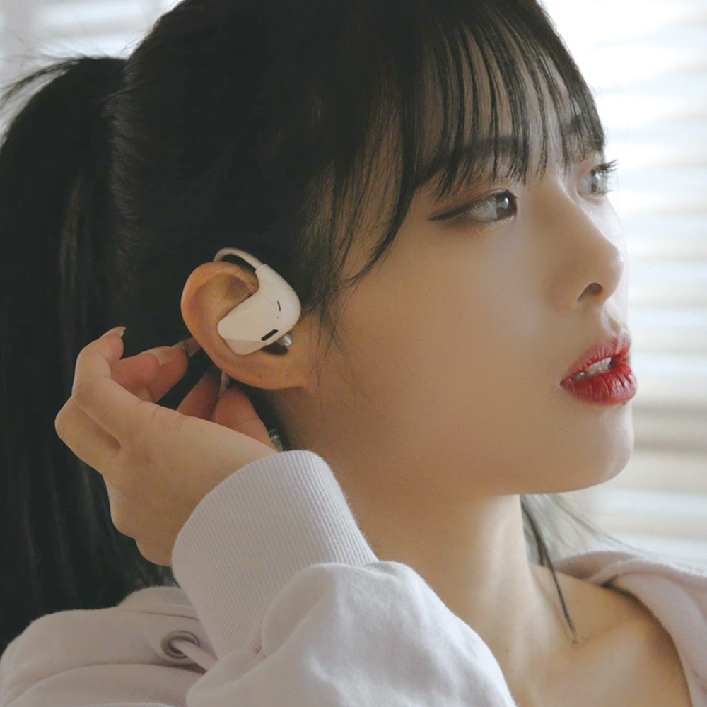 무브웨이트 오픈형 블루투스 무선 이어폰 넥밴드 스포츠 - 상세 이미지 4