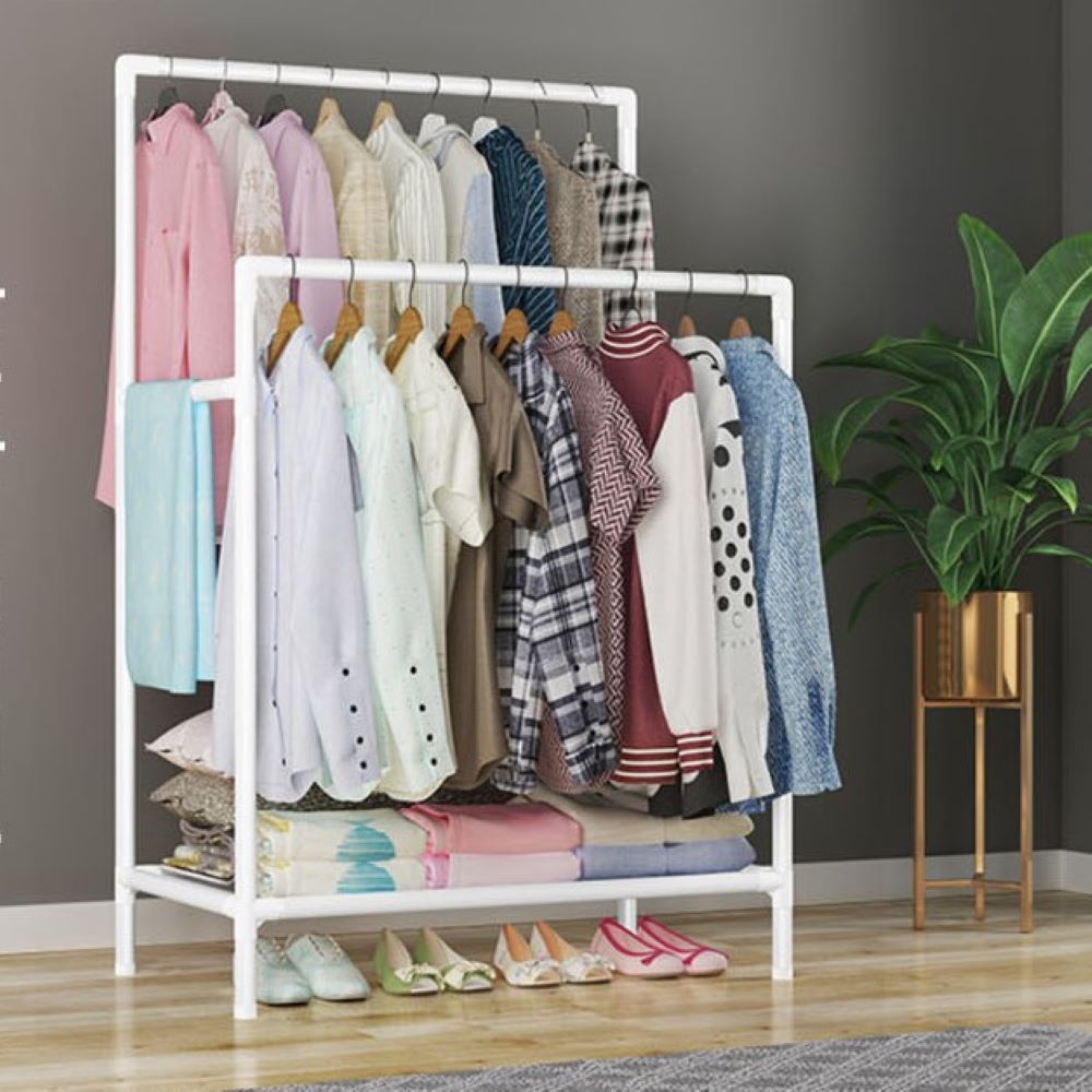 올인원 행거 코스트코 시스템 홈쇼핑 무볼트 고정식 스탠드 2단