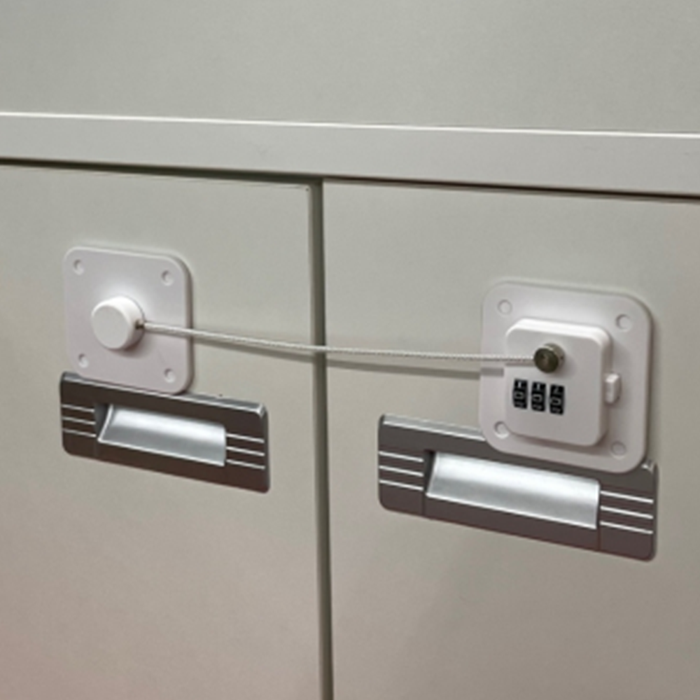 붙이는 사물함잠금장치 수납장걸쇠 비밀번호 부착식