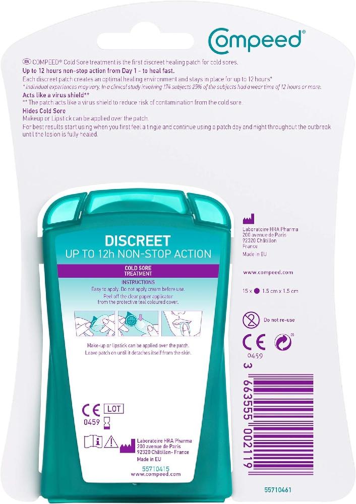 컴피드 Compeed 콜드 소어 헤르페스 패치 60개 - 상세 이미지 2