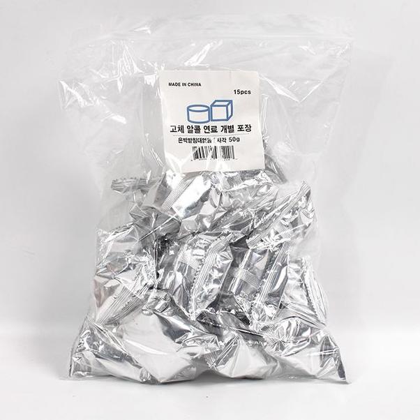 퐁듀 고체연료 대용량 고체 알콜 난로 착화제