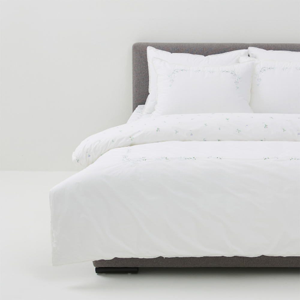 레노마 홈 메이자수 고밀도 80수면 100% 홑겹이불커버, 안단이불커버