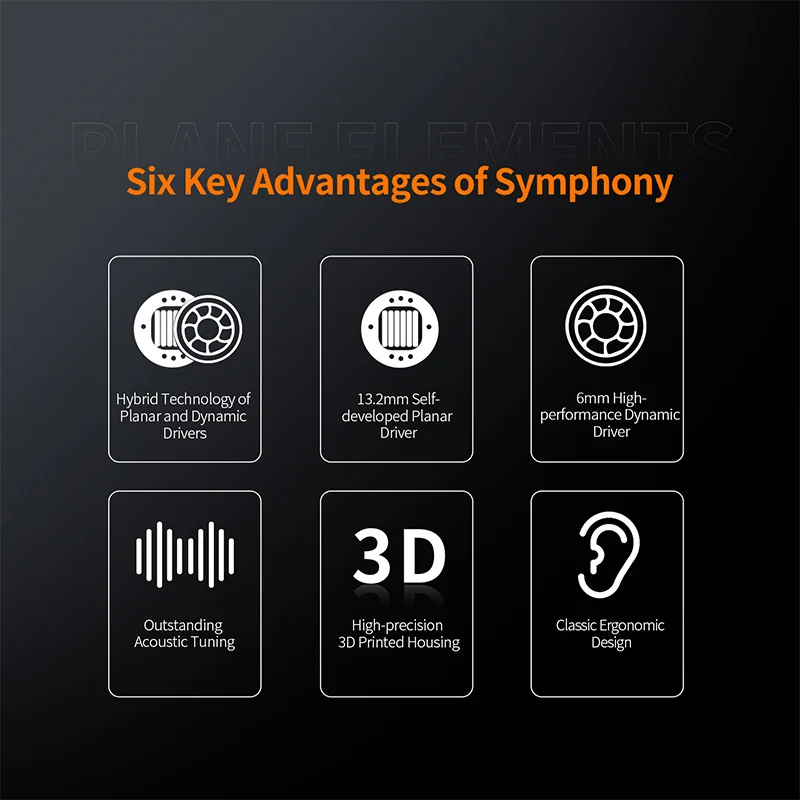 KZ 심포니 Symphony 인이어 헤드폰 유선 이어폰 - 상세 이미지 2