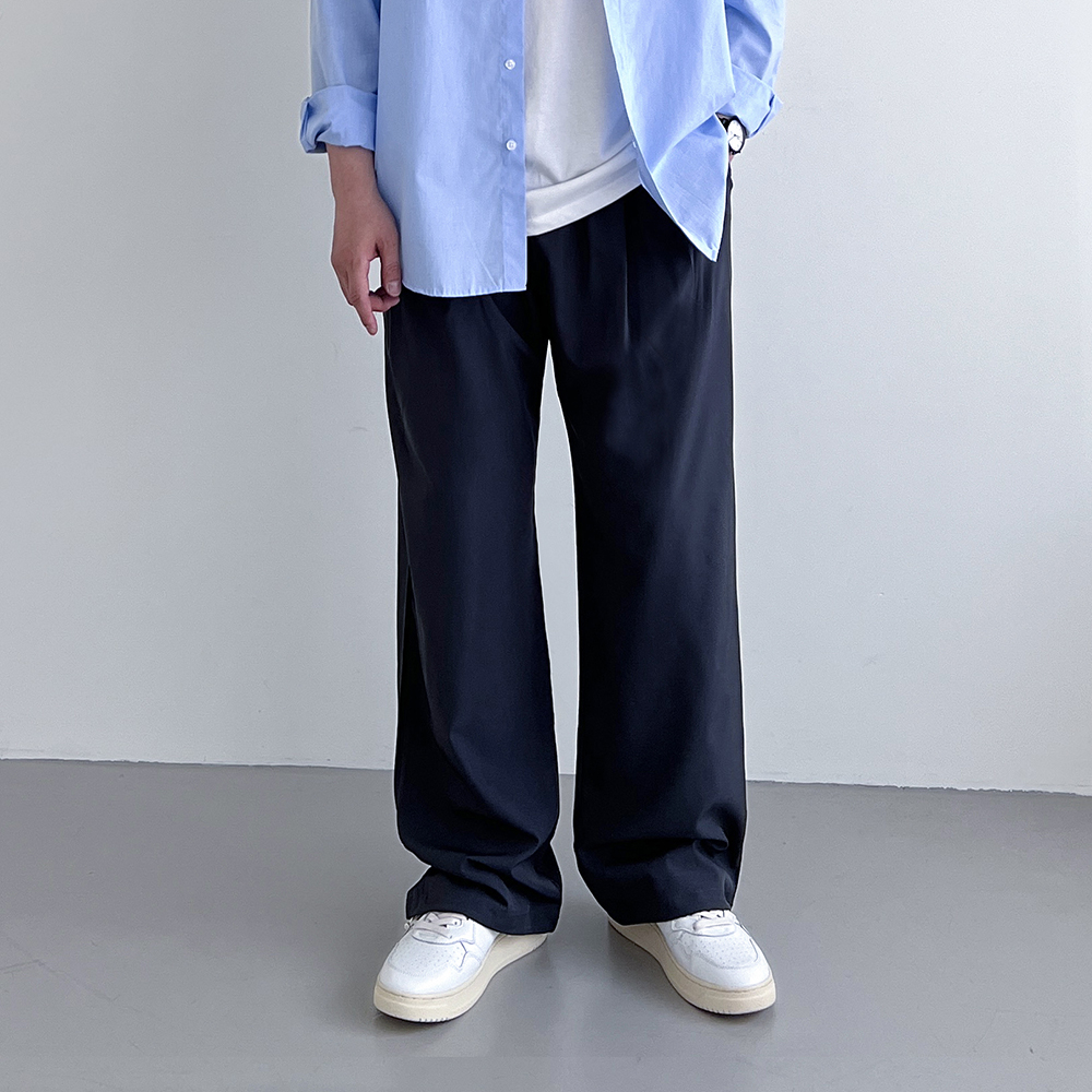 남자여름슬랙스 남성냉장고바지 쿨슬랙스 벌룬팬츠 - 상품 이미지