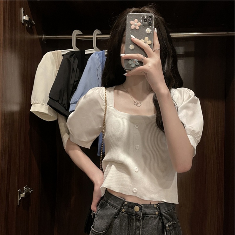한블리 74회 안나경아나운서 블라우스 여름 퍼프 옷 패션 의상 선재 업고 튀어 서혜원 - 상세 이미지 2