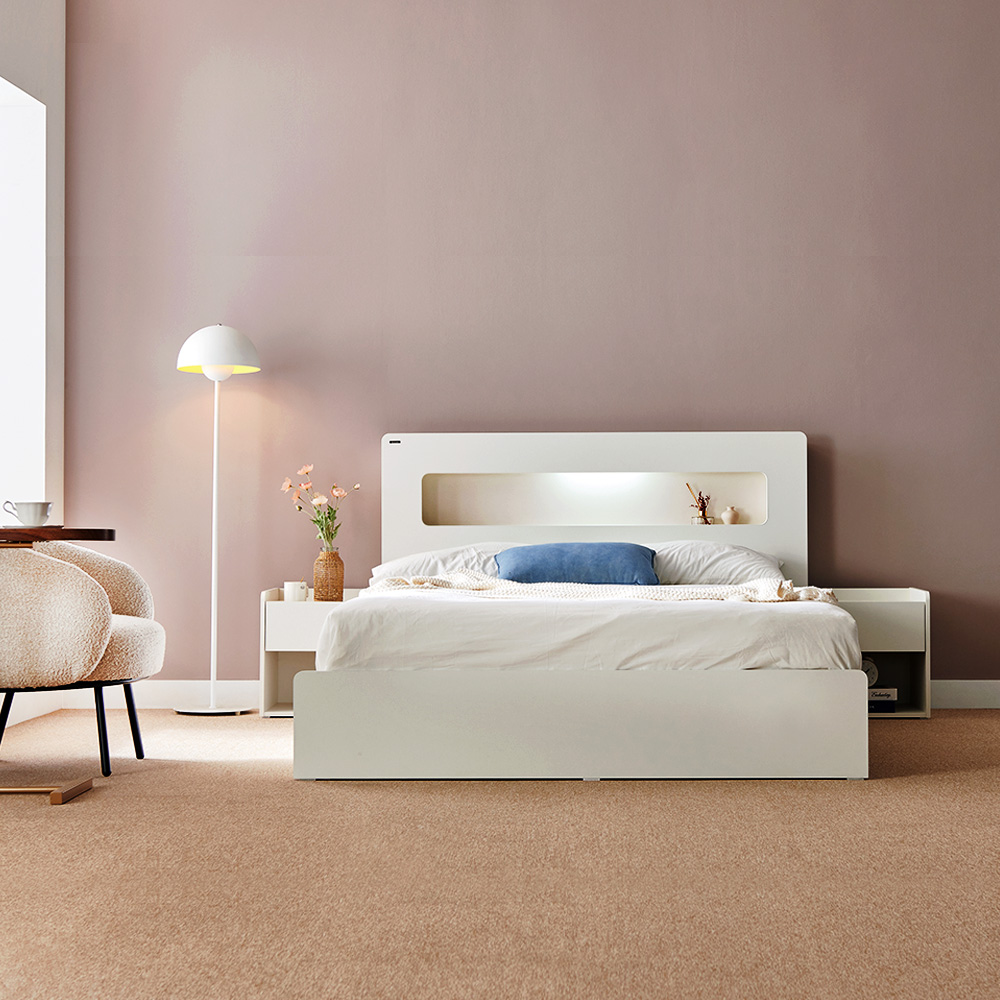 이노센트 씨엘로 LED 침대SS+독립포켓매트리스 i100372