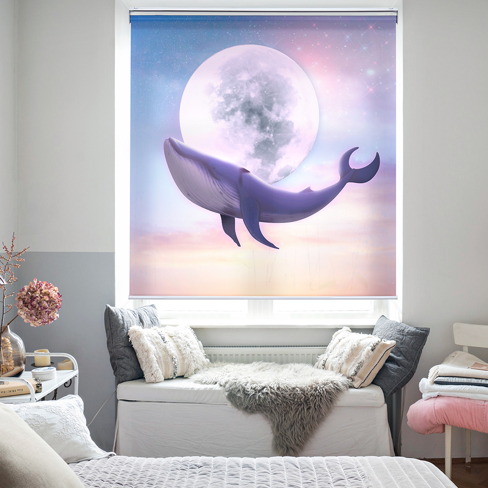 아라크네 롤스크린 아이방 실사 블라인드 아기방 창문 거실 나무풍경 30x30