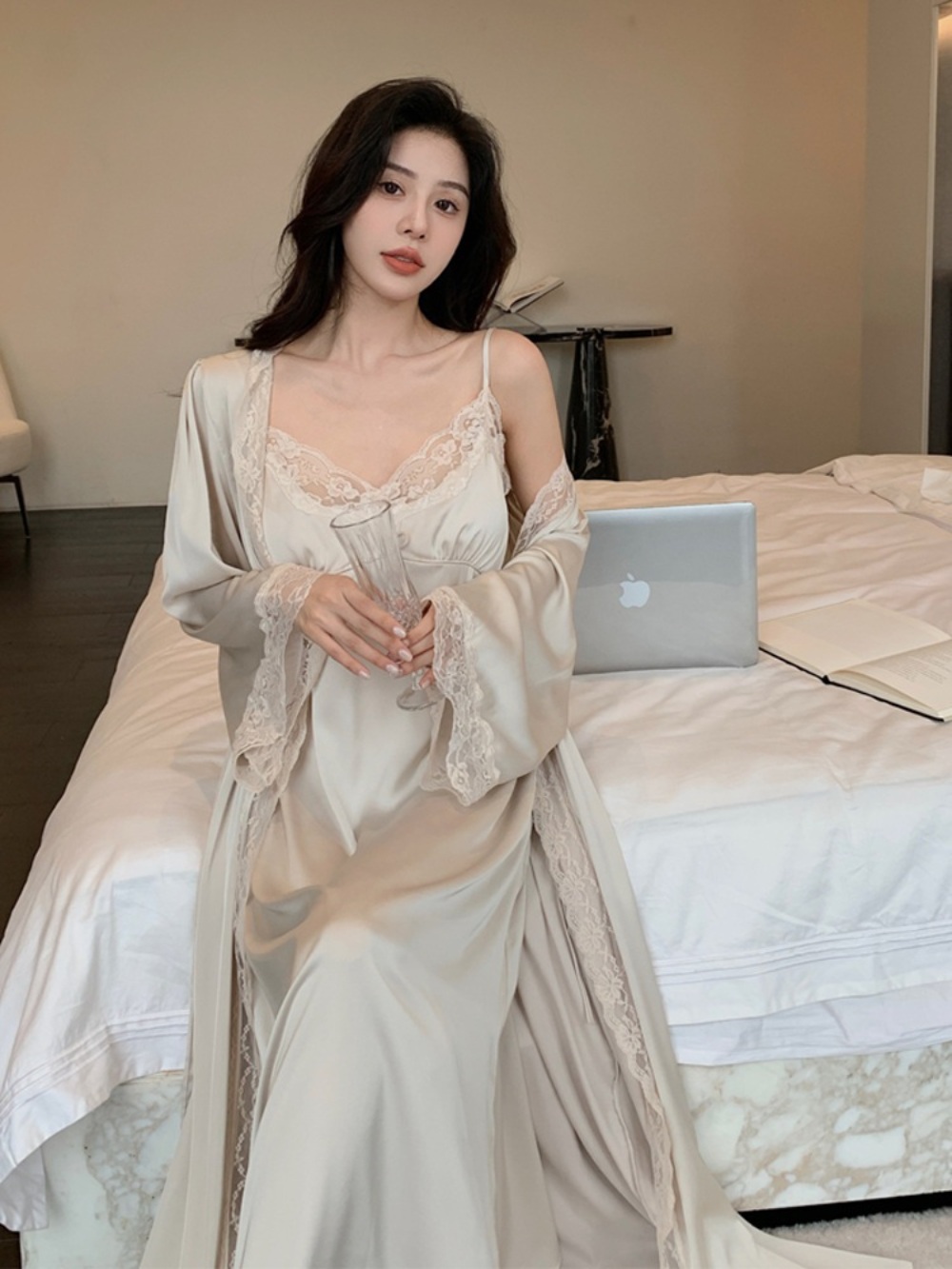 수지맞은 우리 12화 김희정 김마리 실크홈웨어 레이스 섹시 옷 패션 의상 7인의부활 황정음 - 상세 이미지 2