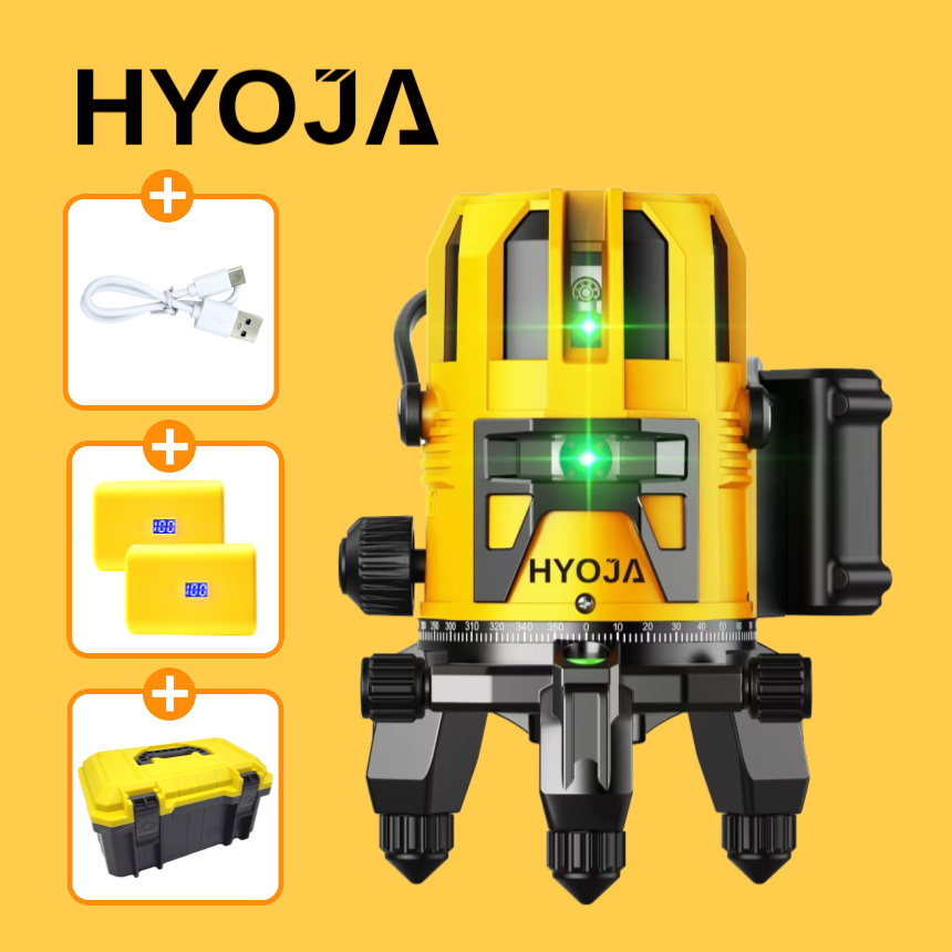 효자 5라인 그린 레이저레벨기 미니 자동 소형 - 상품 이미지
