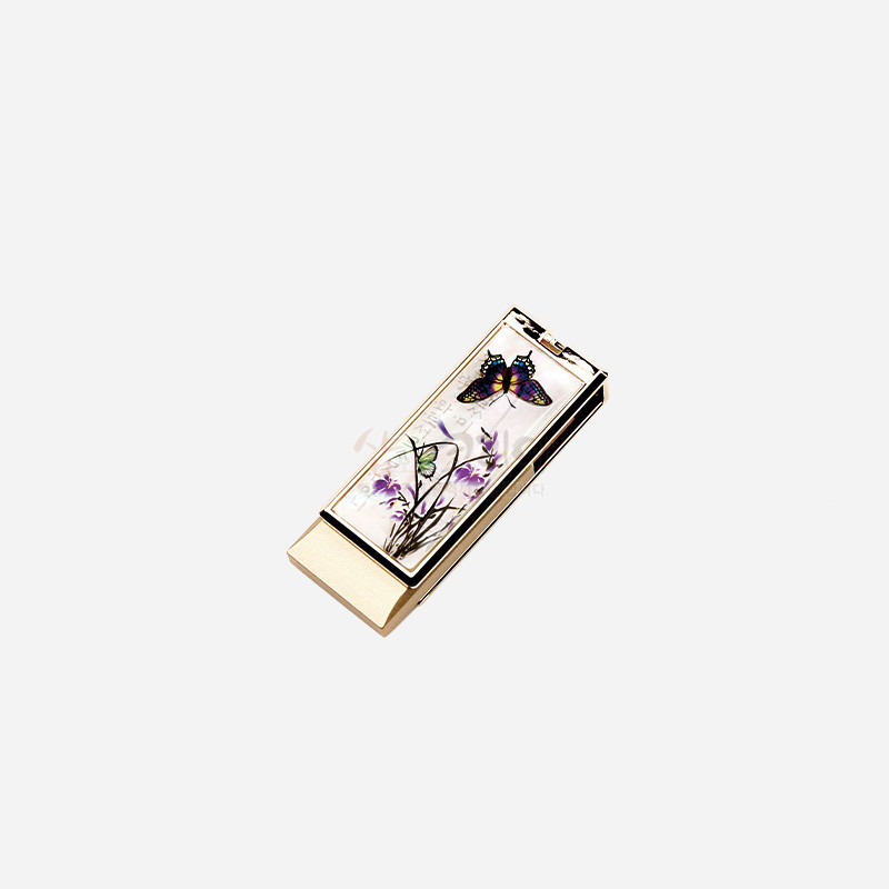 USB 자개 매듭 16G-난초나비 베트남선물 - 상세 이미지 3