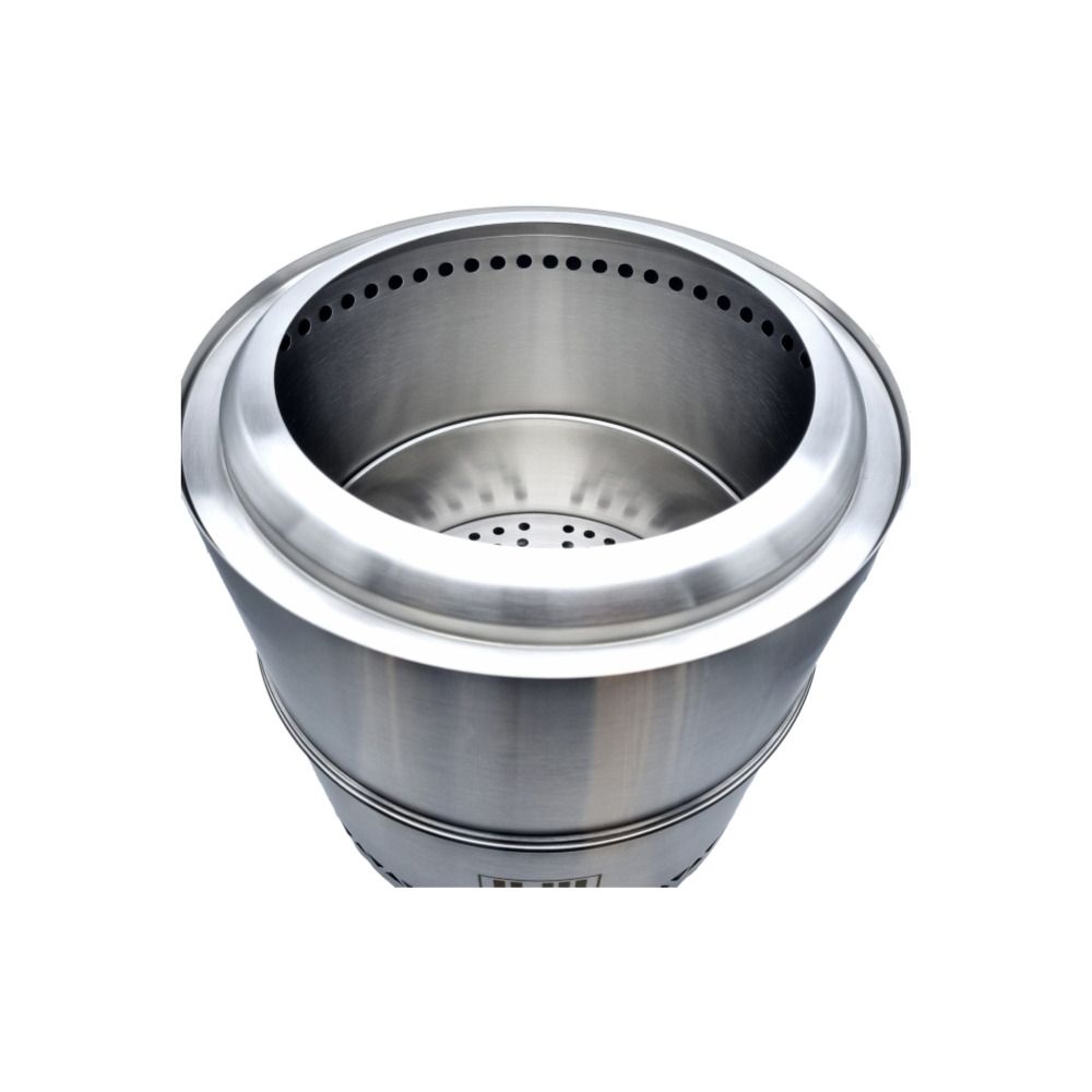 우주캠핑 우드스토브 36 이중연소 화로대 캠핑 불멍 대형 화로