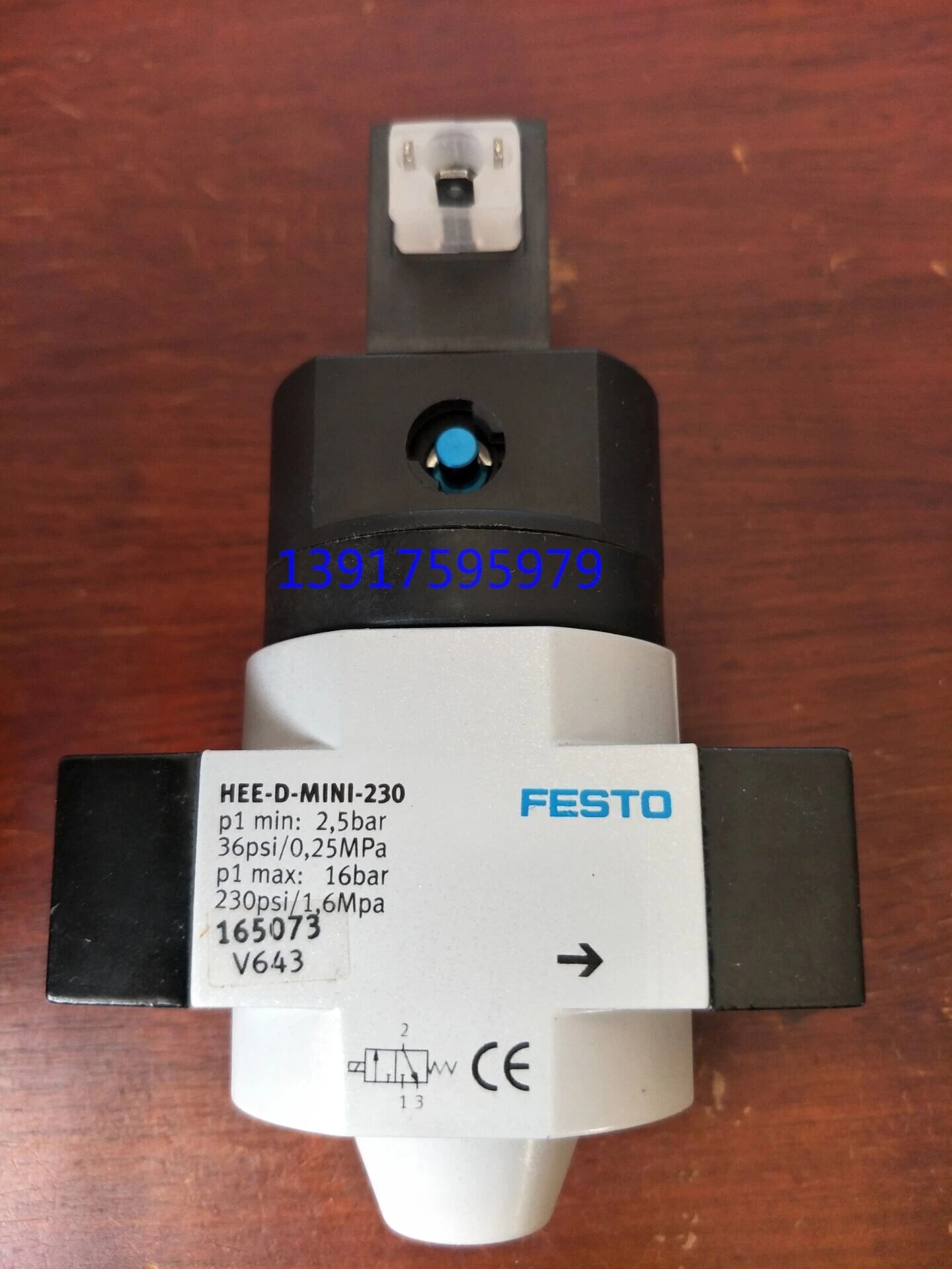 FESTO Festo 소프트 스타트 밸브 HEE-D-MIDI-24-SA 533537 리퍼