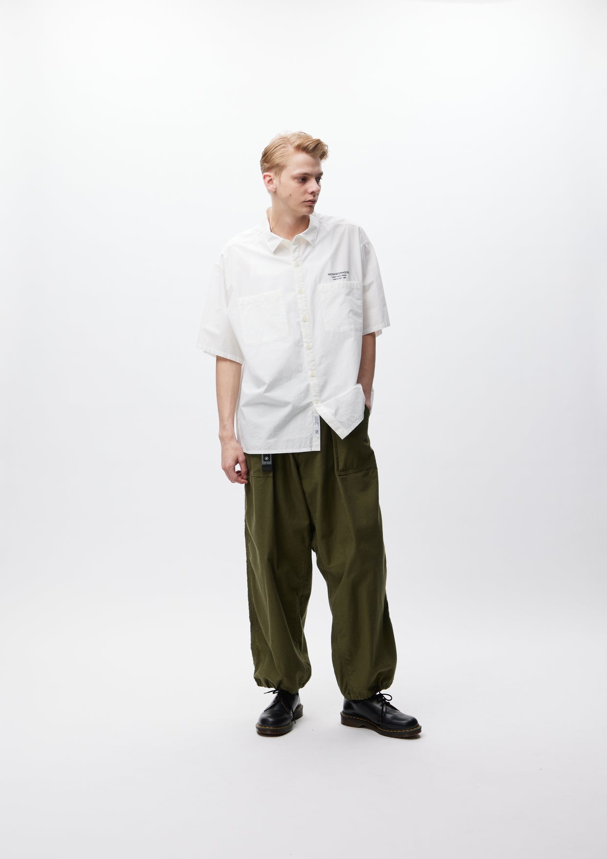 네이버후드 NEIGHBORHOOD 와이드 베이커 팬츠 BAKER 3컬러 24SS - 상세 이미지 4