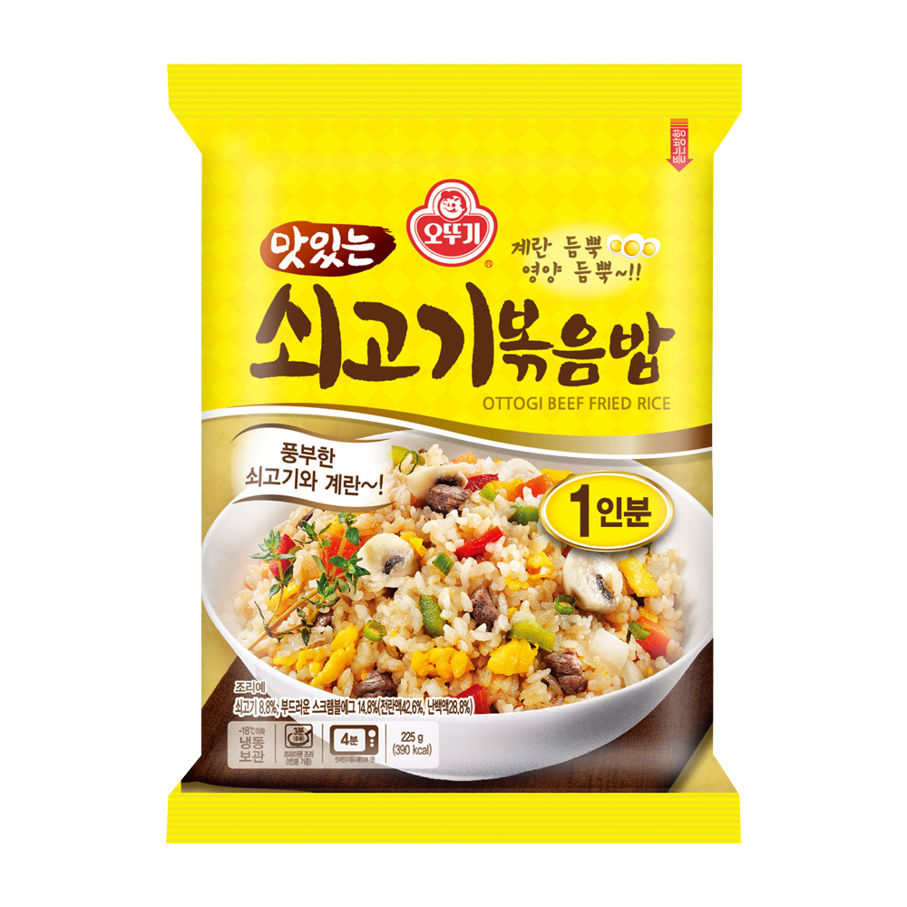 오뚜기 맛있는 쇠고기볶음밥 225g - 상품 이미지