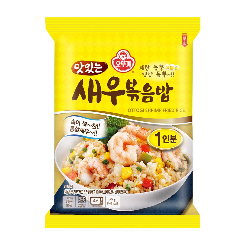 오뚜기 맛있는 새우볶음밥 225g - 상품 이미지